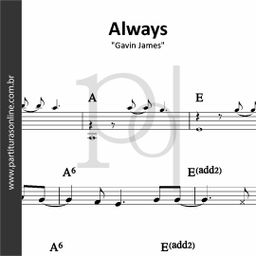 Always • Gavin James