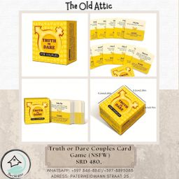 Truth or dare couples card