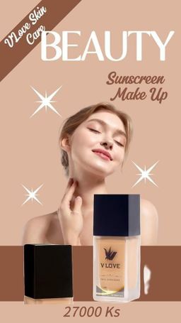 V Love_Face Suncreen Make Up