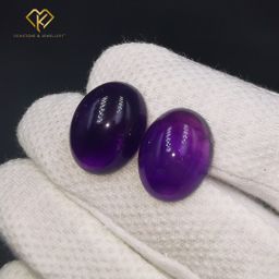 أحجار اماثيست بيضاوي 