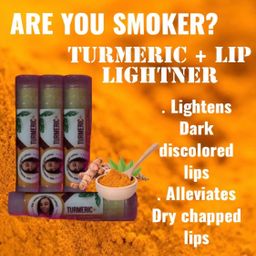 Turmeric lip lightener 