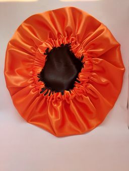 ORANGE DOUBLE SIDED BONNET      