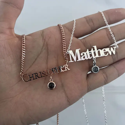 Customised Photo Projection Stainless Steel Necklace