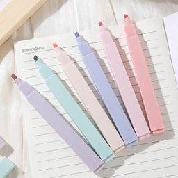 6 pcs Aesthetics Highlighters