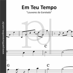 Em Teu Tempo • Louvores da Garotada