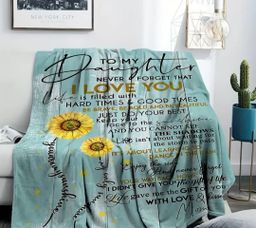 Personalized blanket "Daughter "