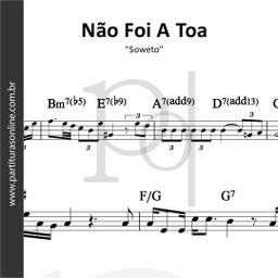 Não Foi A Toa • Soweto 