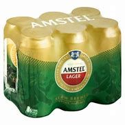 AMSTEL LAGER 440ML CAN 6 PACK