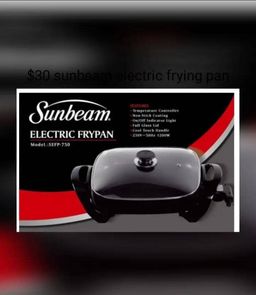 Electric frying pan 