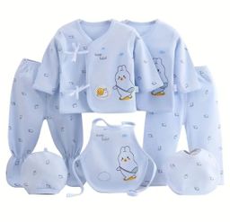 Pink 7 piece newborn set