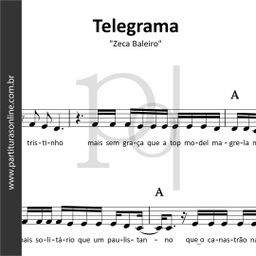 Telegrama • Zeca Baleiro 
