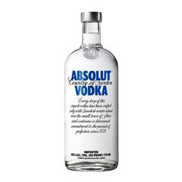 ABSOLUT VODKA 750ML