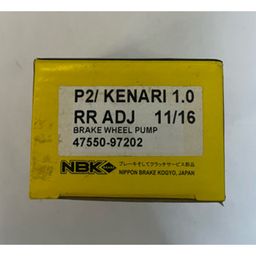 NBK 1 pc Perodua Kenari 1.0 RR Adj 11/16 brake wheel pump 47550-97202