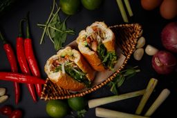 Charcoal Grilled Chicken Banh Mi