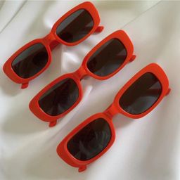 Red retro Sunglasses 