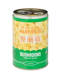 Narcissus Can Food - Whole Mushrooms (425g)
