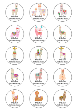 Personalised Colour Occasion Stickers