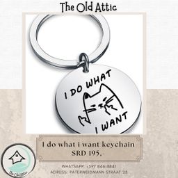 I do what I want keychain 