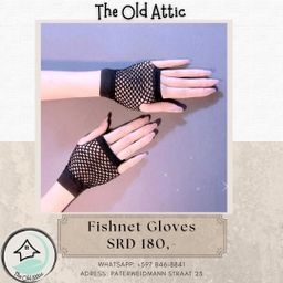Fishnet gloves 