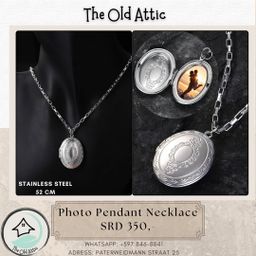 Photo pendant necklace 