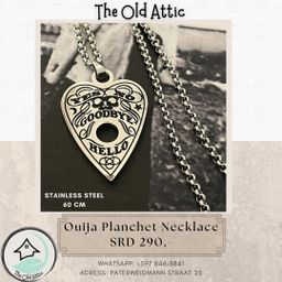 Ouija planchet necklace 