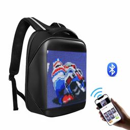 Modern Backpack With LED Sensor