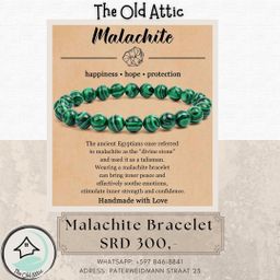 Malachite bracelet 