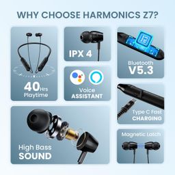Portronics Harmonics Z7 Neckband (Back)