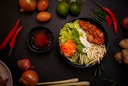 Grilled Chicken Bun Cha