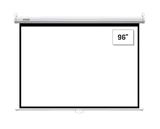 Smaat 96 X 96 Inch Manual Pull Down Projection Screen