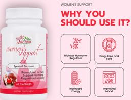 MILAMIAMOR - WOMEN'S SUPPORT | SPECIAL FORMULA | HORMONE REGULATOR W/ NATURAL INGREDIENTS 