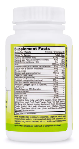 MILAMIAMOR - HAIR, SKIN & NAILS - SPECIAL FORMULAHAIR, SKIN & NAILS - SPECIAL FORMULA