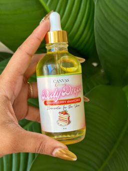 (NEW) BODY DROPS Strawberry Shortcake Scent