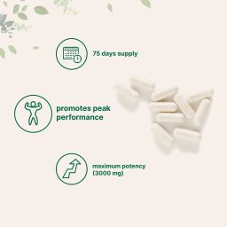 D-Aspartic Acid DAA Capsules, 300 counts