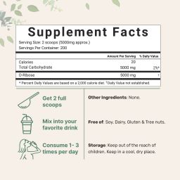 D-Ribose Powder, 1kg