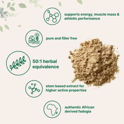 Fadogia Agrestis 50:1 Stem Extract Powder, 4oz