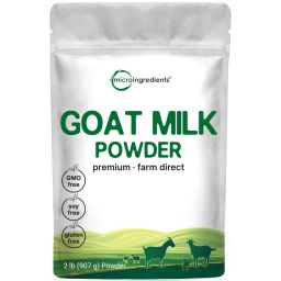 Goat Milk Powder-2LB, Rich in Protein, Calcium, & Probiotics