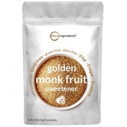 Golden Monk Fruit Sweetener with Erythritol