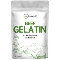 Grass-Fed Beef Gelatin Powder - Unflavored