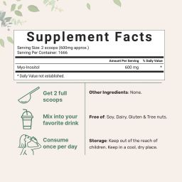 Inositol Powder for Optimal Health