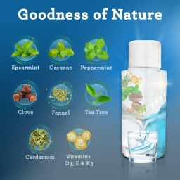 DUAL BARREL OXYBURST WHITENING MOUTHWASH (20 OZ)