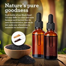 COLD PRESSED BLACK SEED OIL WITH VITAMIN D3, K2, & E