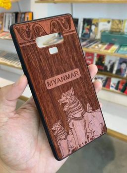 Potato Myanmar_Wooden Phone Case
