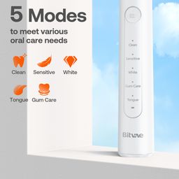 Bitvae R2 Rotating Toothbrush with 8 Brush Heads, 30-Day Battery Life