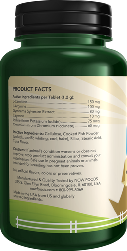 Glucose Metabolic Support Chewable Tablets for Dogs