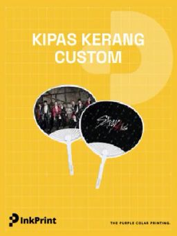 Kipas Kerang Hologram (per 2 pcs)