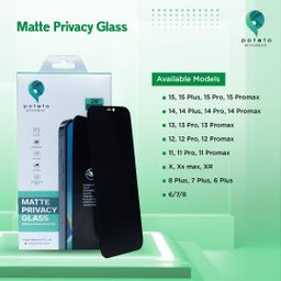 Potato Myanmar_Matt Privacy Tempered Glass