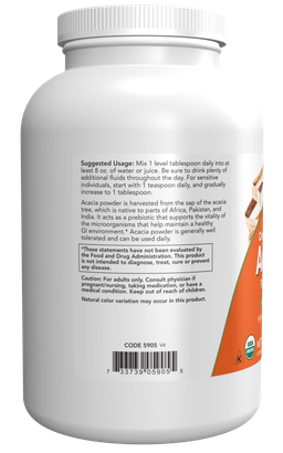 Acacia, Organic Powder - Intestinal Health