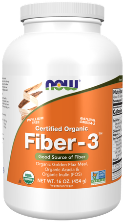 Fiber-3, Organic - Good Source of Fiber