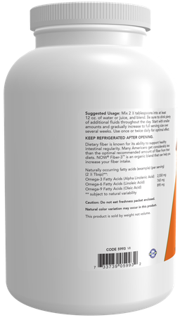 Fiber-3, Organic - Good Source of Fiber